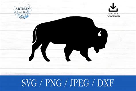 Download Free SVG Buffalo Digital Paper Pack SVG Files