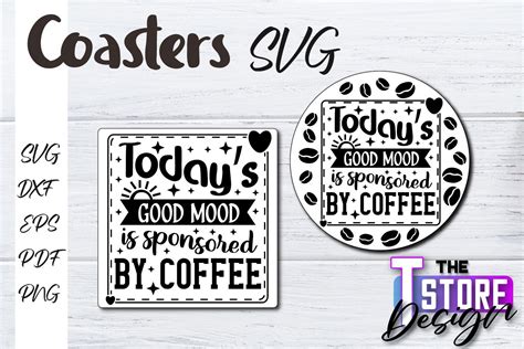 Download Free SVG Coasters Sublimation Bundle| Coasters Design |Coffee Quotes SVG Cut Files