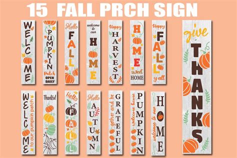 Download Free SVG Fall Porch Sign SVG Bundle | Fall SVG SVG Cut Files