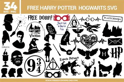 59+ Free SVG Files Harry Potter, SVG Harry Potter