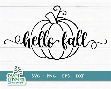 Download Free SVG Hello Fall SVG Cut Files