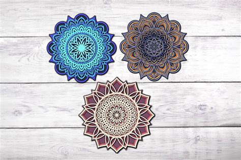 Download Free SVG Mandala Mini Bundle Set of 6- SVG SVG Files
