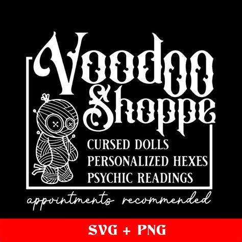 Download Free SVG Voodoo Shoppe - Halloween Design SVG Files