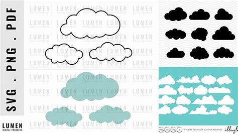 Download Free Sad Cloud - SVG File, DXF File Creativefabrica For Crafts