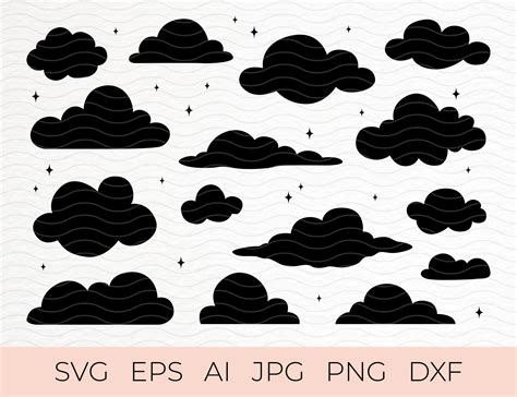 Download Free Sad Cloud - SVG File, DXF File Cricut SVG DXF Files