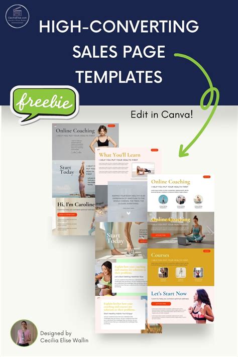 Free Sales Page Template