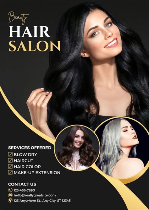 Free Salon Flyer Templates
