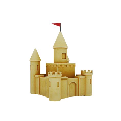 Download Free Sand Castle | SVG | PNG | DXF Files Free PSD Mockups