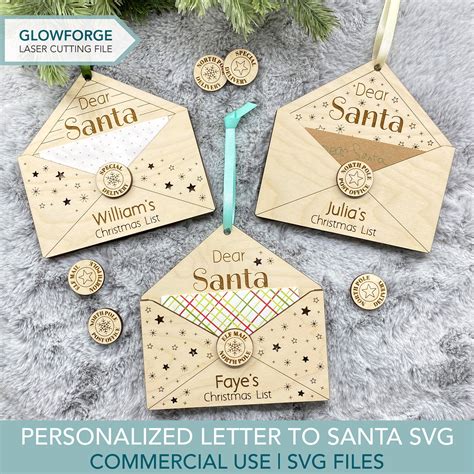 Download Free Santa Letter - SVG File, DXF File Files Free PSD Mockups
