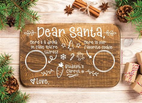 Jingle All the Way to Festivity with a Free Santa Tray Svg - Your Perfect Holiday Multipurpose Accessory!