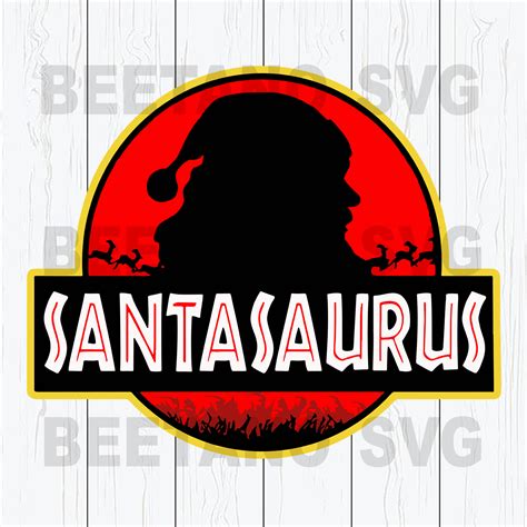 Download Free Santasaurus SVG DXF Files