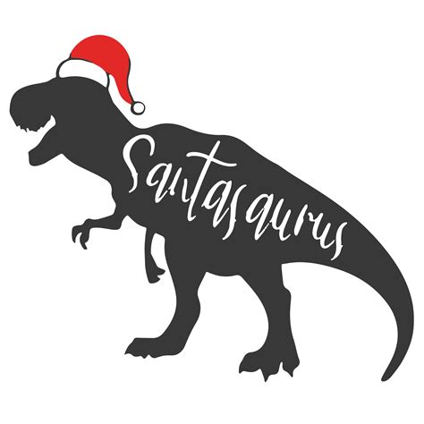Download Free Santasaurus SVG For Crafts