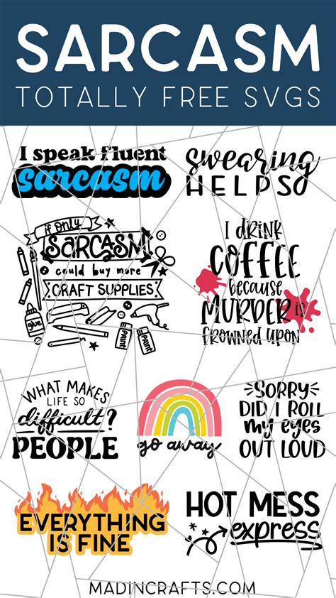 Download Free Sarcasm mode For Cricut