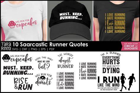 Download Free Sarcastic Runner Bundle SVG Cut Files for Cricut