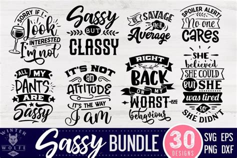 Download Free Sassy Bundle | Cut files DXF Files