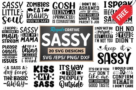 Download Free Sassy SVG For Crafts