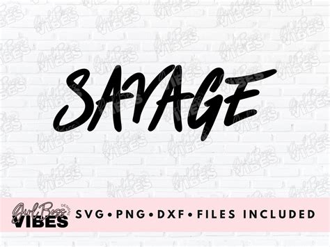 Download Free Savage SVG Commercial Use DXF Files