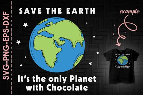 Download Free Save The Earth Only Planet Chocolate DXF Files