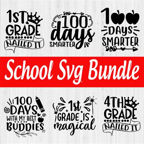 Download Free School Svg Bundle Vol 7 Commercial Use DXF Files