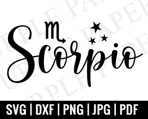 Download Free Scorpio SVG Files DXF Files