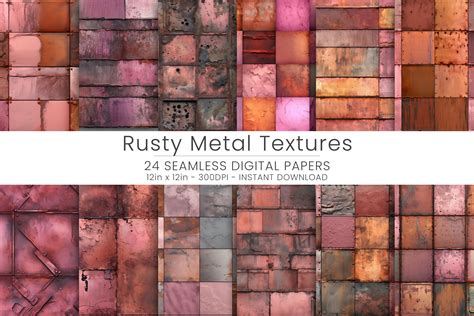 Download Free Scratched Metal Textures Digital Paper Files DXF Files