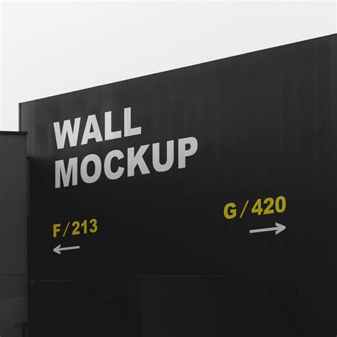 Download Free Screen Video Wall Mockup - Front View PSD Mockup Templates
