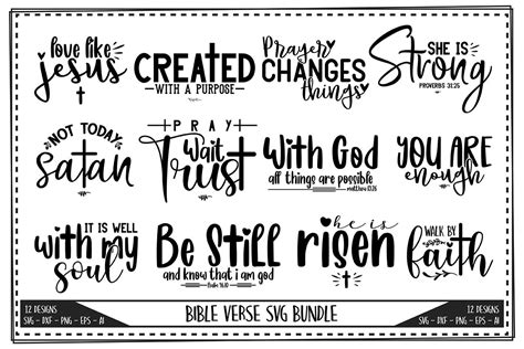 Download Free Scripture SVG Bundle Jesus Files For Crafts