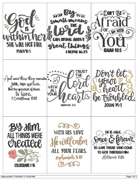 Download Free Scripture Series for Cricut Machine