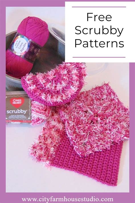 Free Scrubby Yarn Crochet Patterns