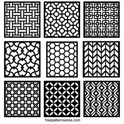 Download Free Seamless key repeating patterns Commercial Use DXF Files