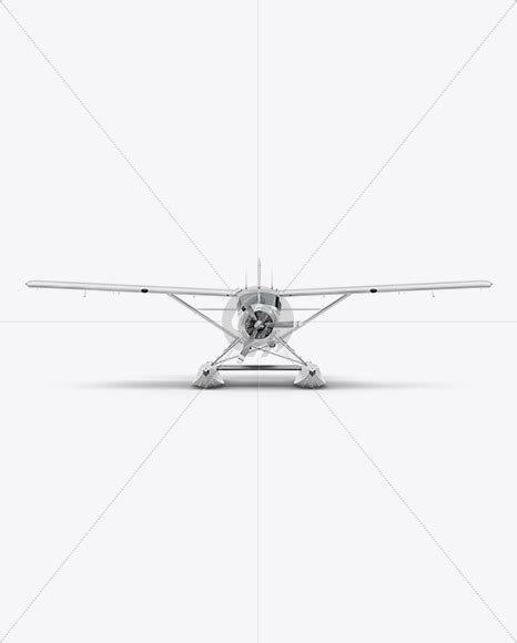 Download Free Seaplane Mockup - Front View PSD Generator