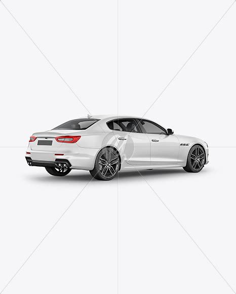 Download Free Sedan Mockup - Back Half Side View TIFF PSD Generator