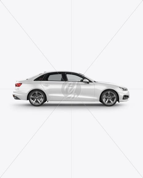 Download Free Sedan Mockup - Side View PSD Generator
