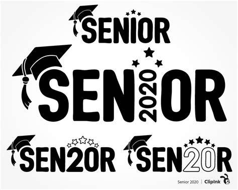Download Free Senior 2020 Svg, Graduation Cutting File For Crafts