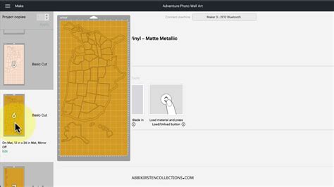 Download Free Set of 4 Printable Map Tags for Cricut Machine