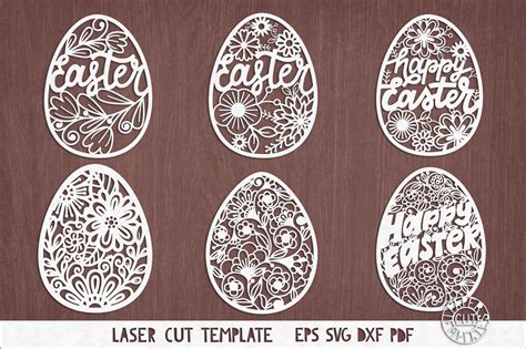 Download Free Set of Easter cutting files For Cricut