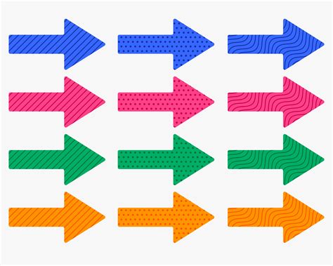 Download Free Set of arrows and frames Printable