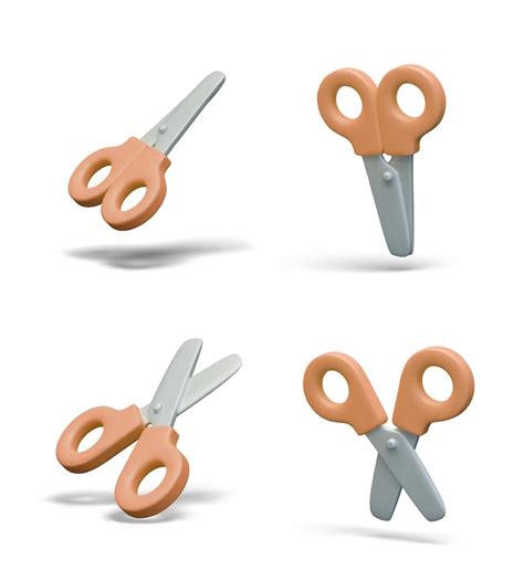 Download Free Set of vector objects Cut Images