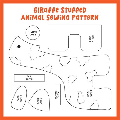 Free Sewing Templates For Stuffed Animals