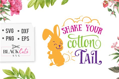 Download Free Shake your cottontail SVG Files
