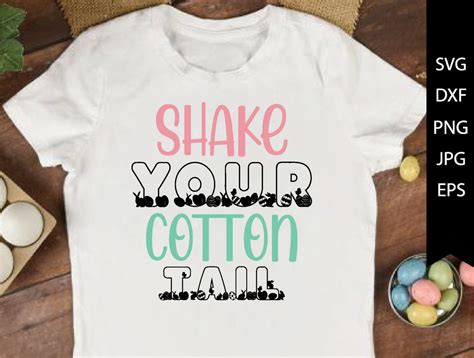 Download Free Shake your cottontail SVG Files DXF Files