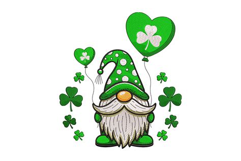 Download Free Shamrock St. Patrick's Day Monogram Frame | Embroidery DXF Files