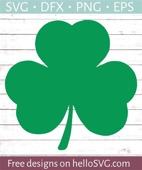 Fancify Your St. Patrick's Day Decor with Free Shamrock SVG Download