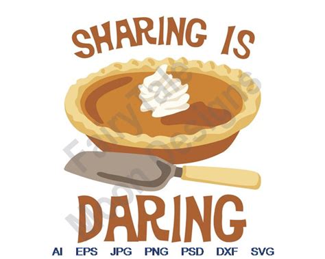 Download Free Sharing Is Daring - SVG File, DXF File Cricut SVG DXF Files