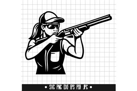 Download Free Sharp Shooter - SVG File, DXF File Printable