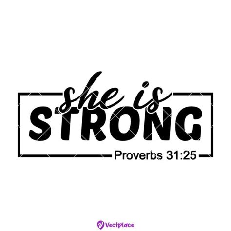 Download Free She Is Strong SVG Images