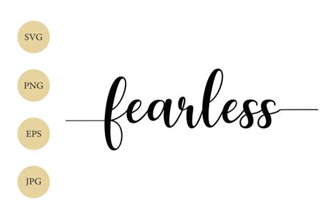 Download Free She is fearless SVG Files Free PSD Mockups