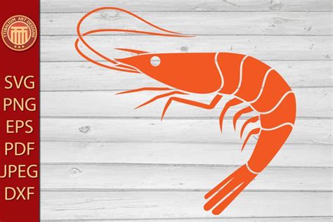 Download Free Shrimp Monogram - SVG, DXF, EPS Cut File For Crafts