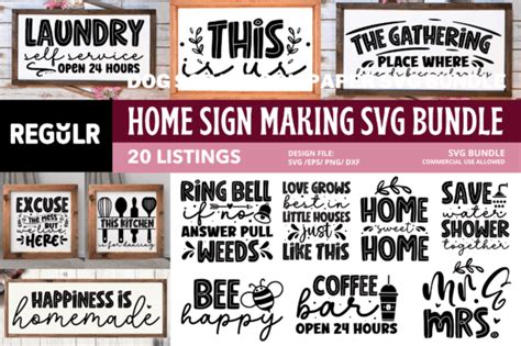 Download Free Sign Making SVG Bundle Cut Files