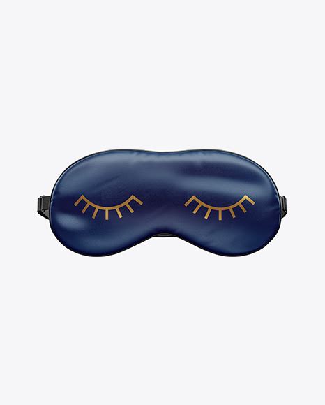 Download Free Silk Sleep Mask Mockup - Front View PSD Generator